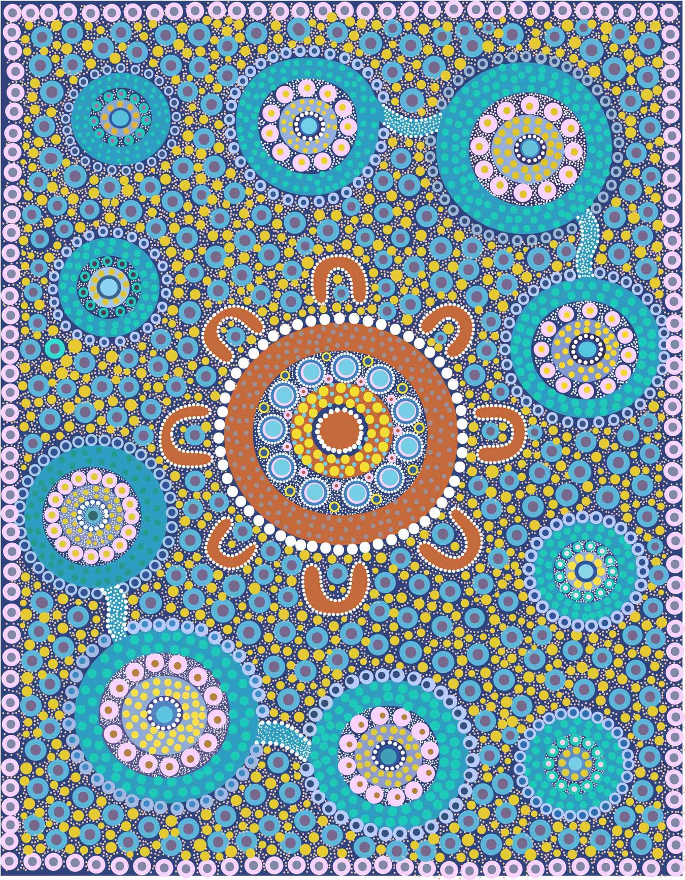 Family Picnic after the Rain