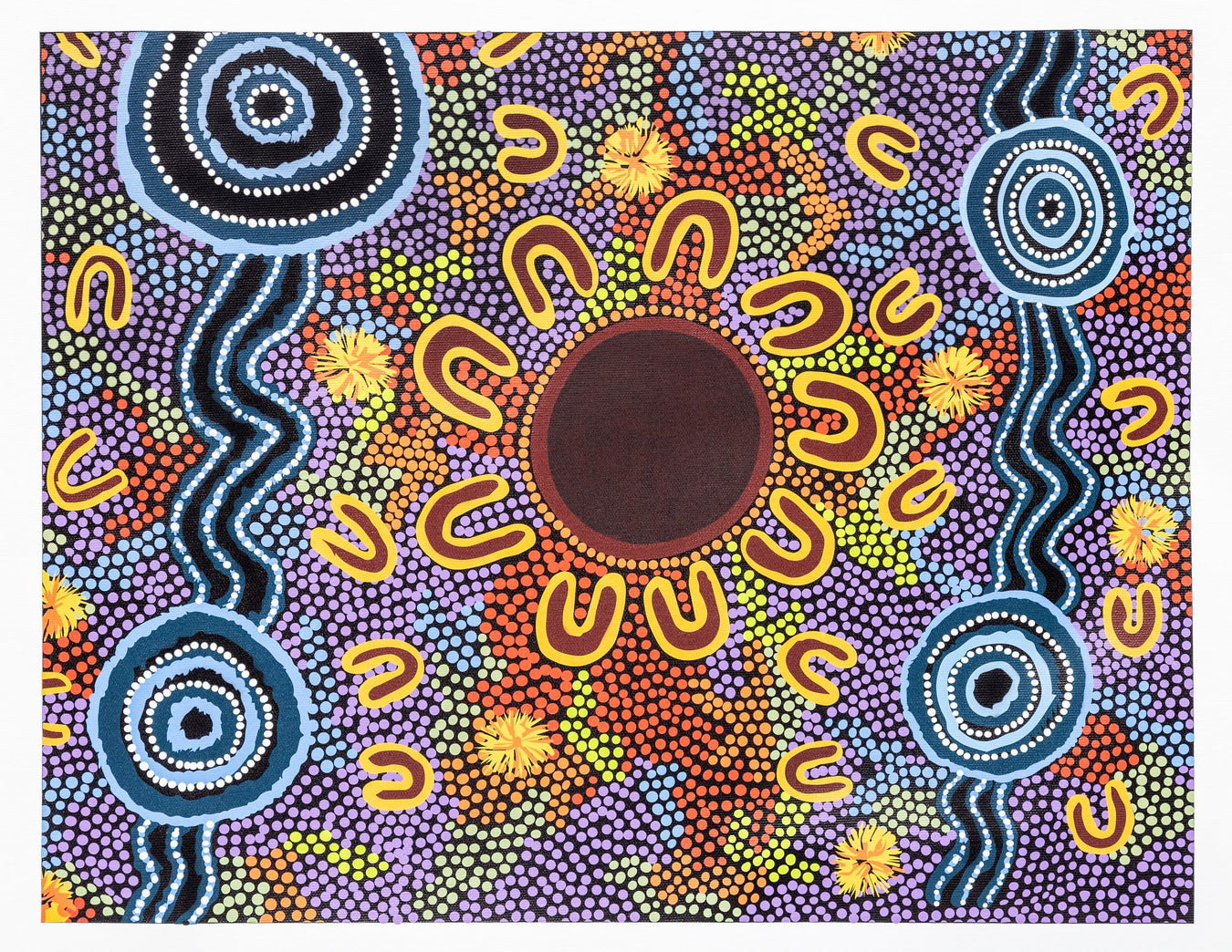 Women Gathering At Waterholes