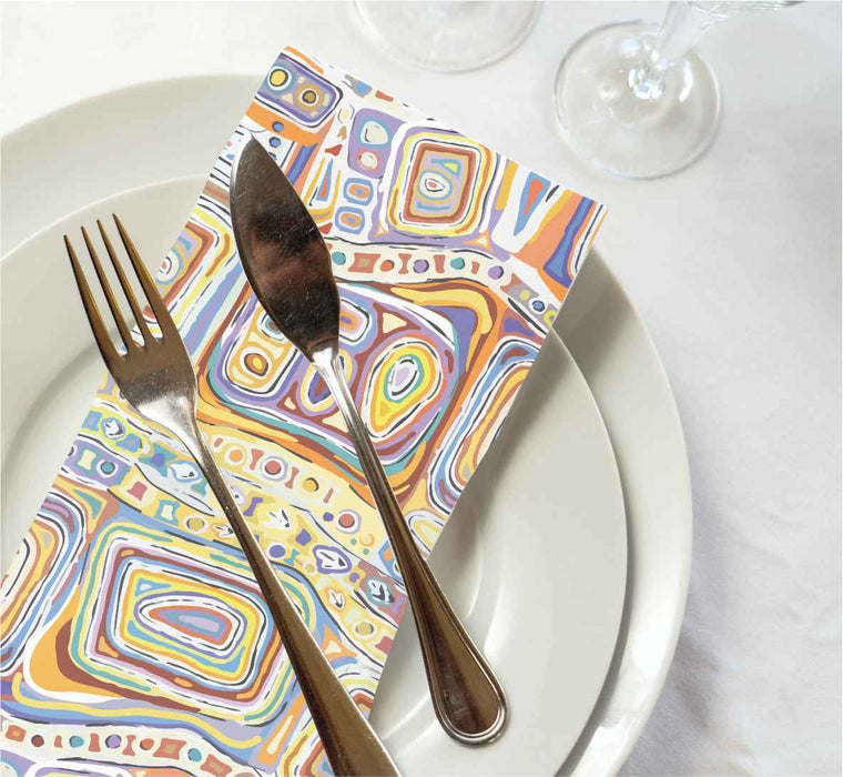 Napkin Felicity Robertson Yellow | Set of 4