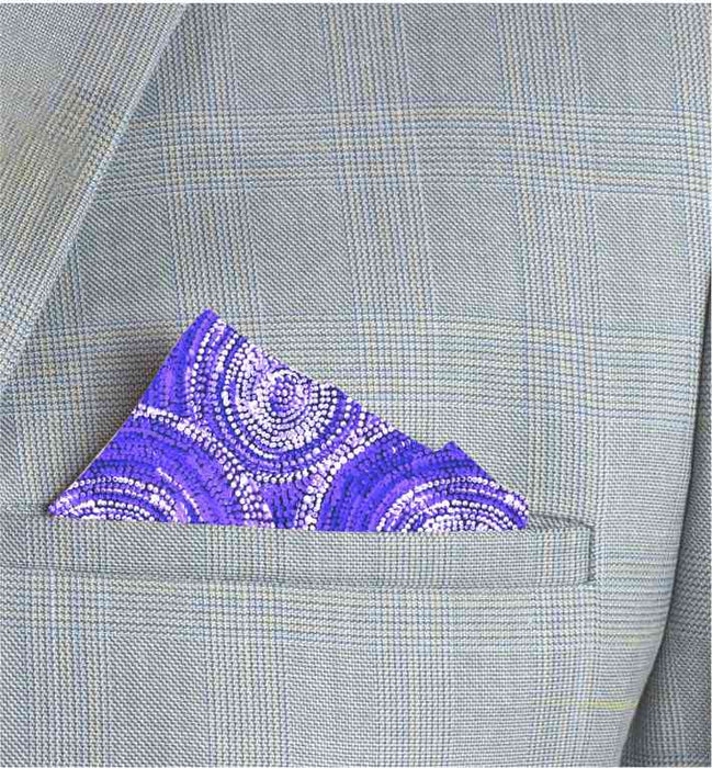 Handkerchief Sabrina Robertson Purple