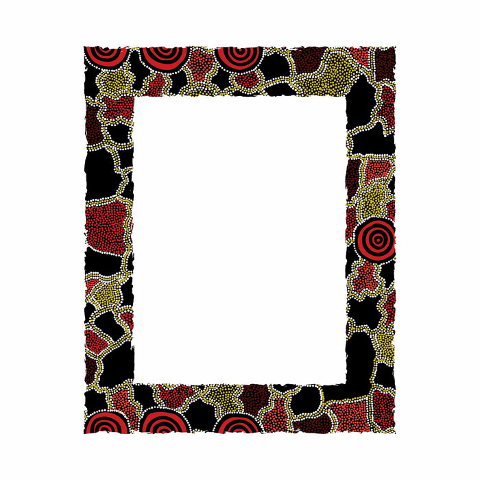 Wooden Photo Frame - Desert Camps