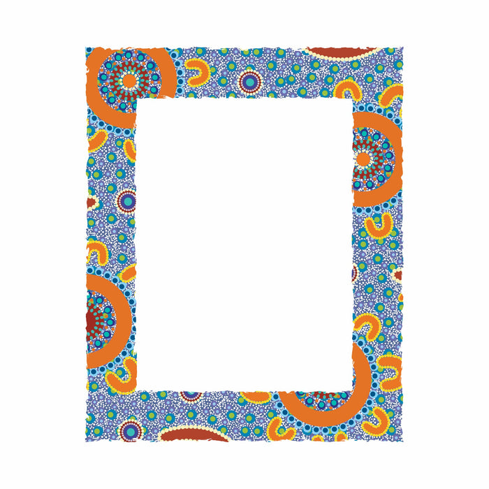 Wooden Photo Frame - Family Camping