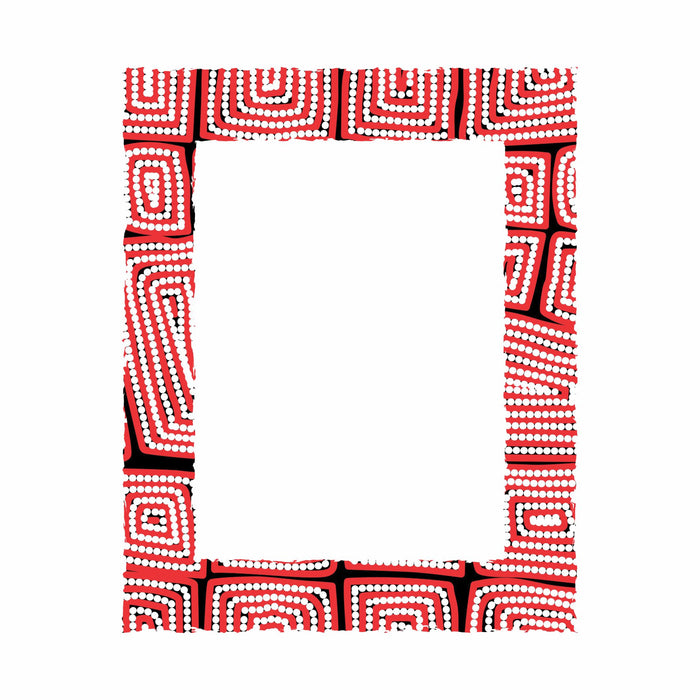 Wooden Photo Frame - Thomas Tjapaltjarri
