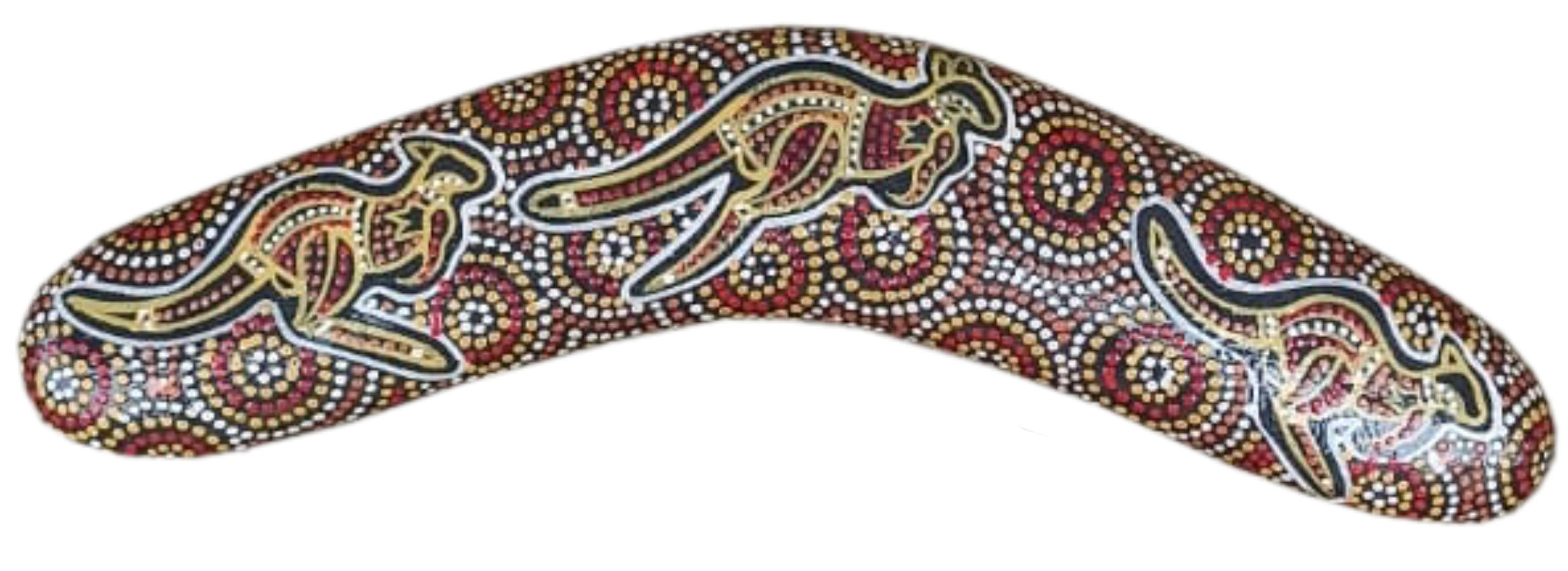 Boomerang - Desert Kangaroo By Susan Betts