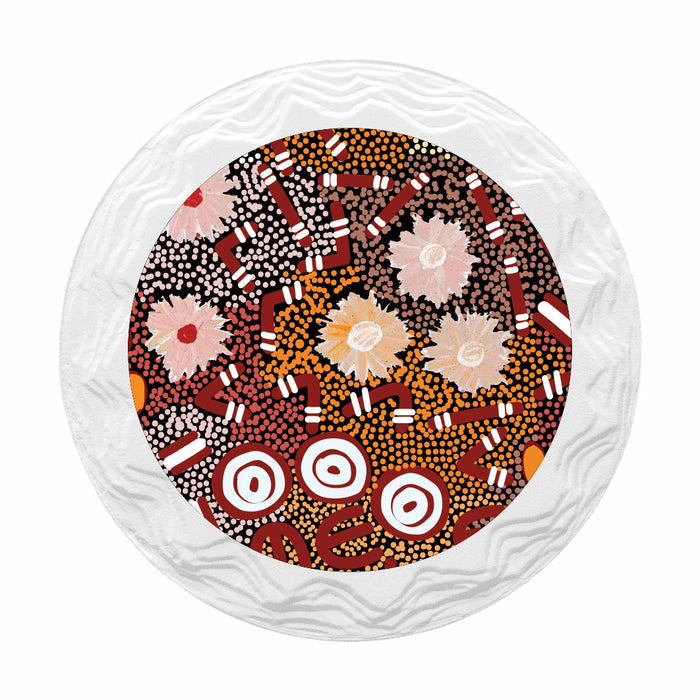 Ceramic Patterned Magnet - Samantha Daniel Napangati