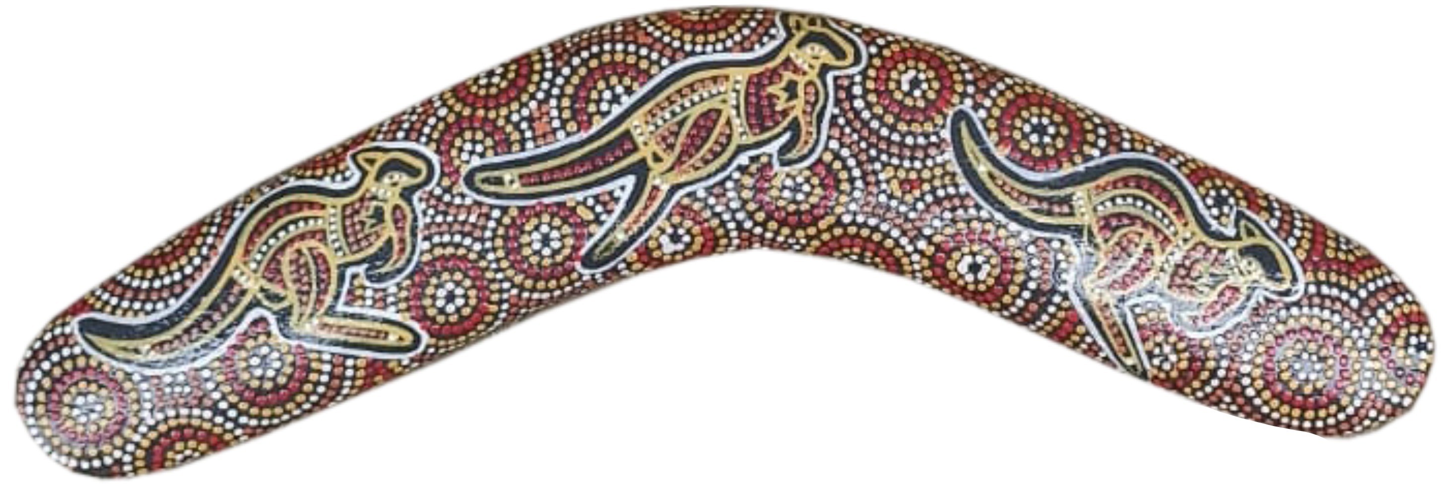 Boomerang - Desert Kangaroo By Susan Betts