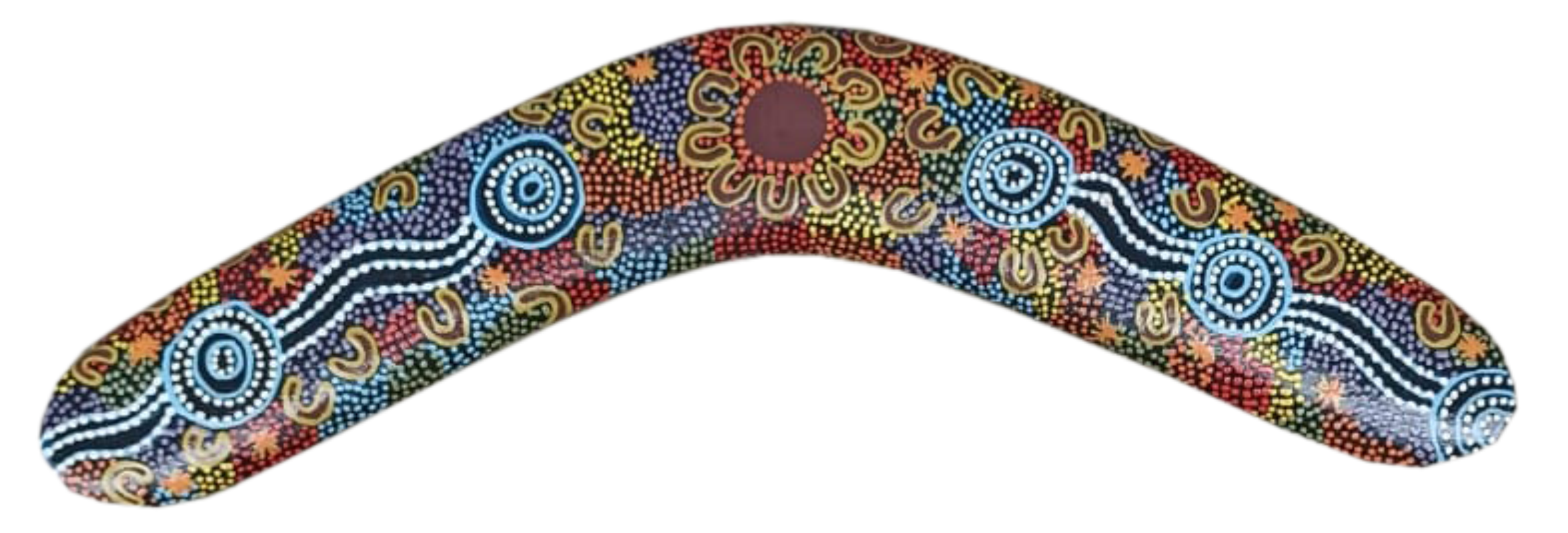Boomerang - Women At Waterholes By Merryn Apma