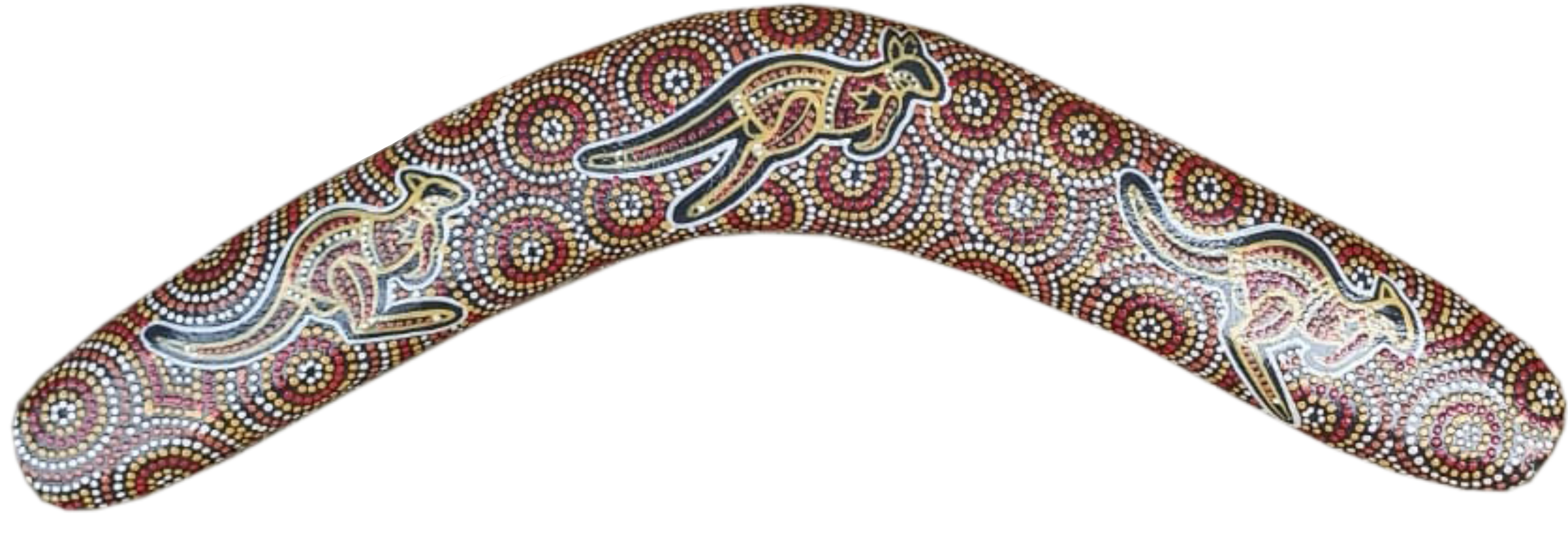 Boomerang - Desert Kangaroo By Susan Betts