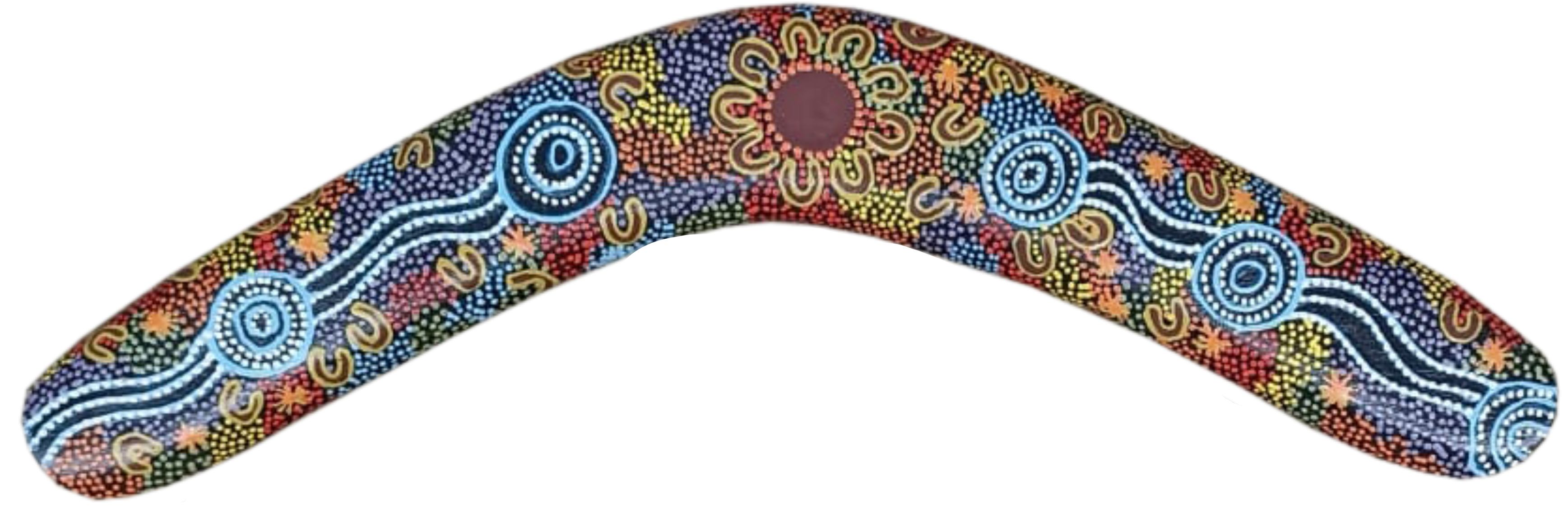 Boomerang - Women At Waterholes By Merryn Apma