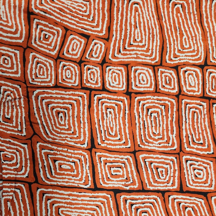 CLEARANCE Tablecloth Thomas Red/Mandarine