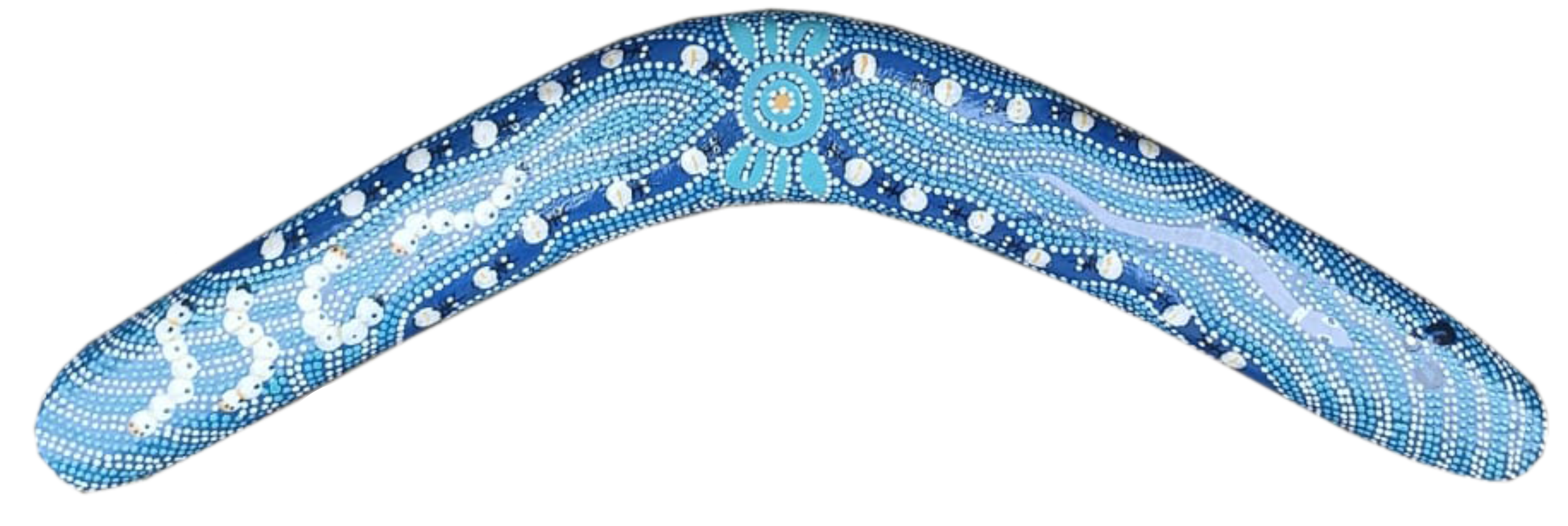 Boomerang - Bush Tucker Blue By Julie Paige