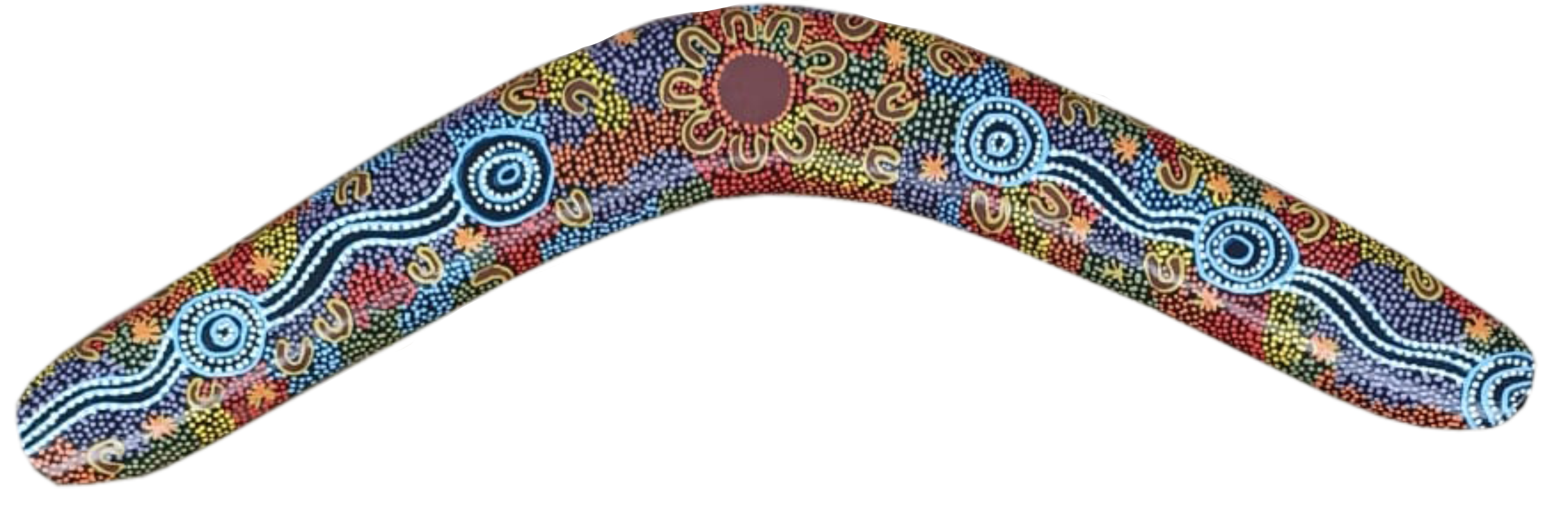 Boomerang - Women At Waterholes By Merryn Apma