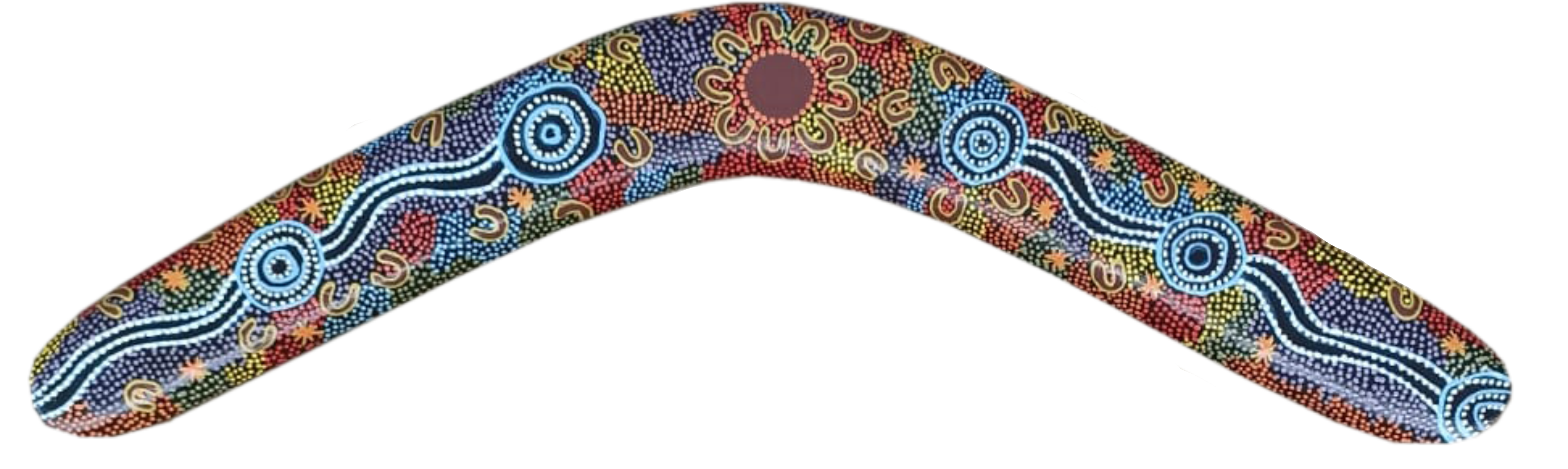 Boomerang - Women At Waterholes By Merryn Apma