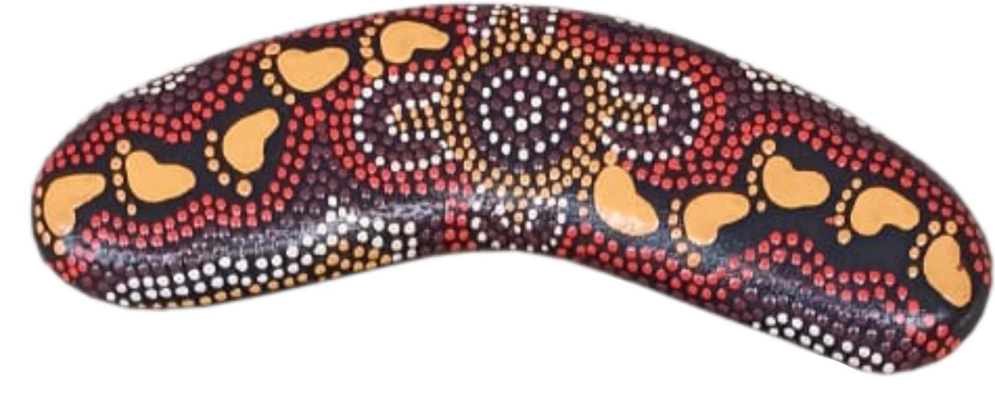Boomerang - On Walkabout Ochre By Karen Taylor