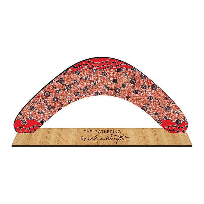 Decorative Boomerang Australian Made - The Gathering