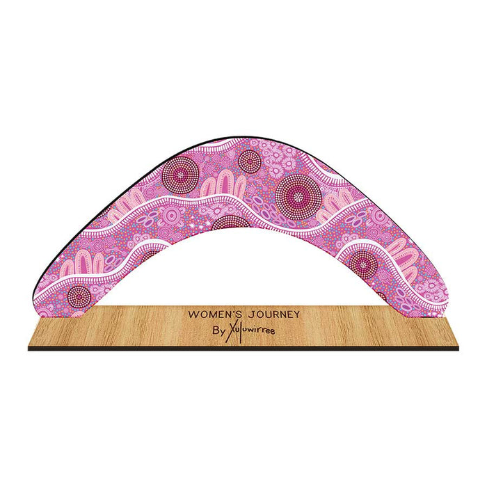 Decorative Boomerang Australian Made - Womens Journey