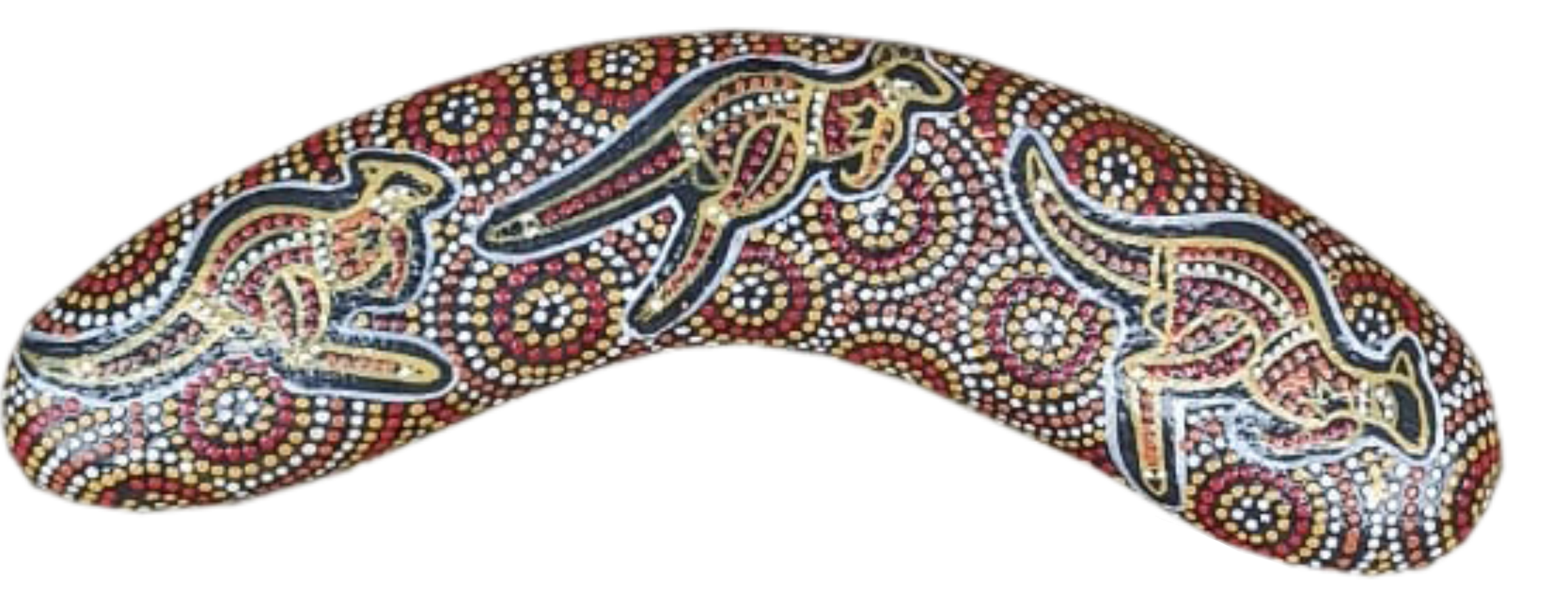 Boomerang - Desert Kangaroo By Susan Betts