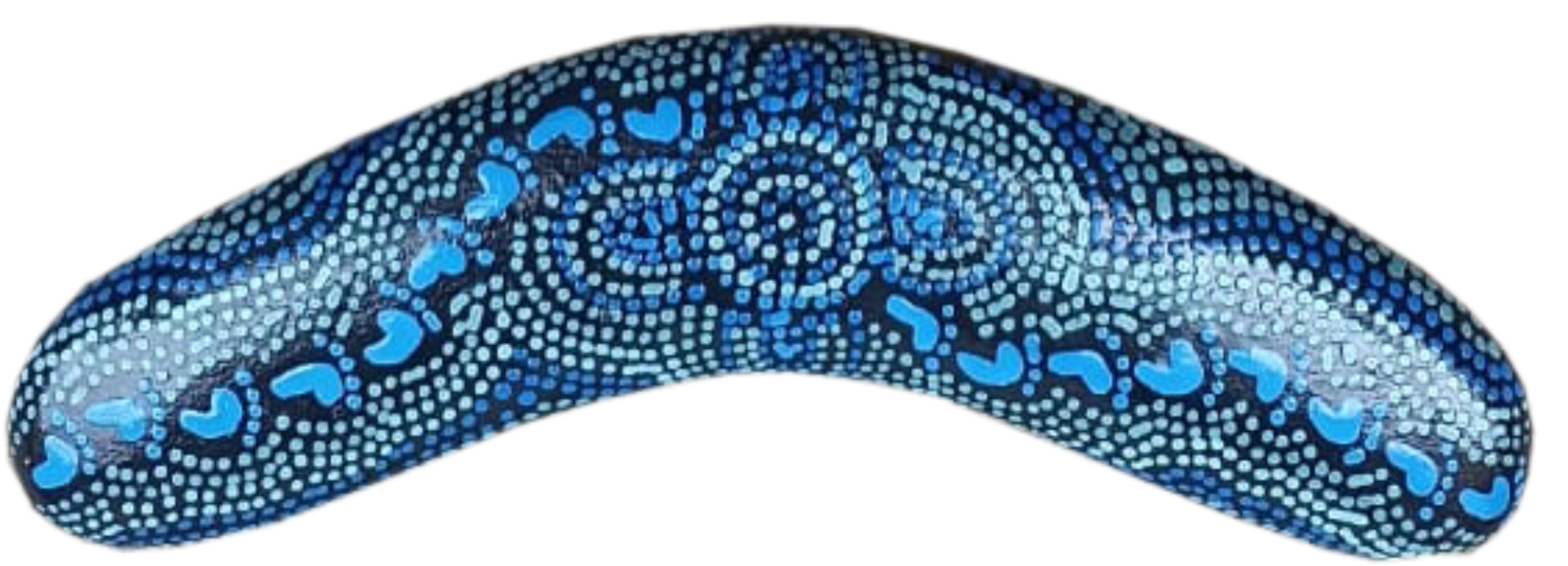 Boomerang - On Walkabout Blue By Karen Taylor