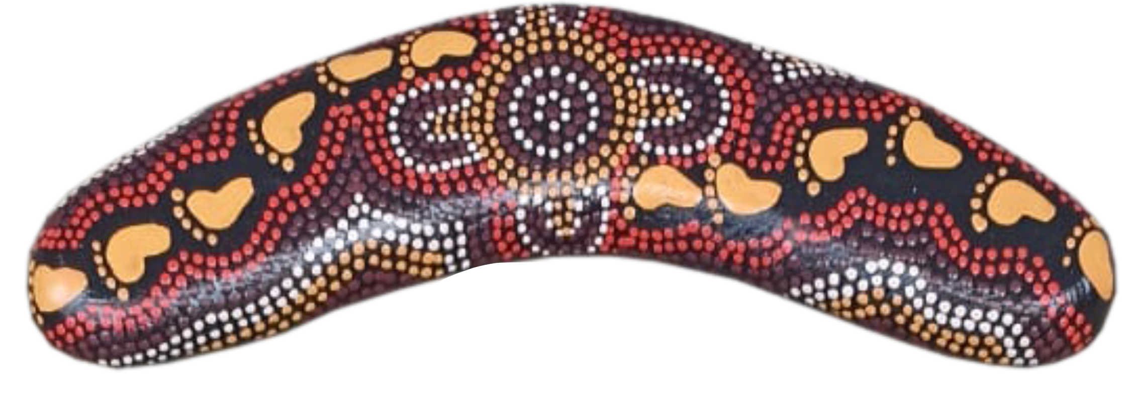Boomerang - On Walkabout Ochre By Karen Taylor
