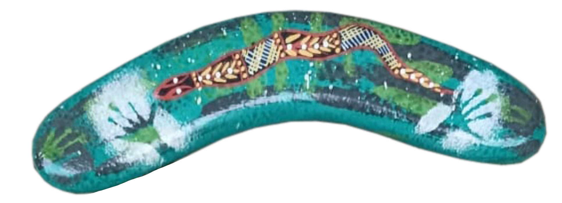 Snake Bumerang Boomerang - Snake By Louis Enoch — Bulurru Shop