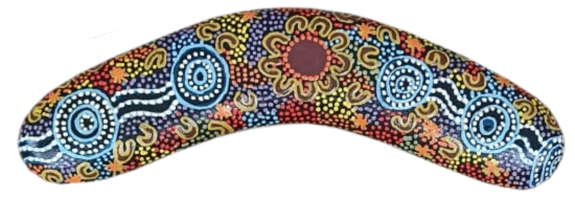 Boomerang - Women At Waterholes By Merryn Apma