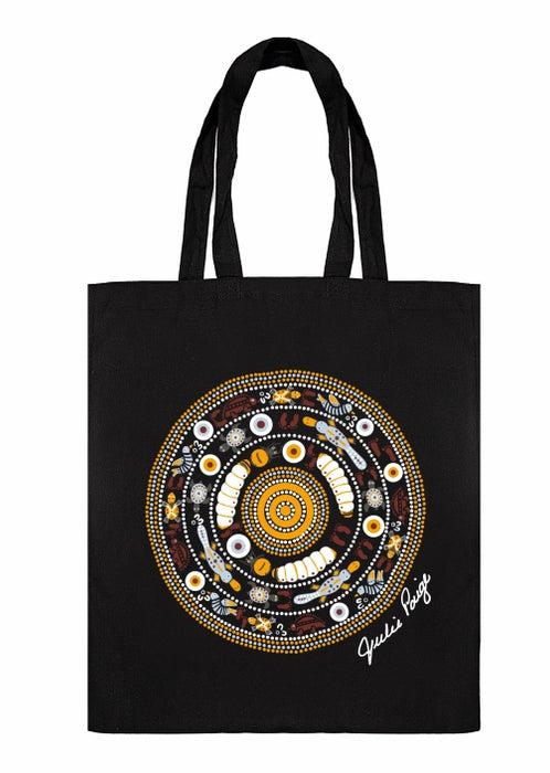 Shopping Tote Bag - Child's Dreaming By Julie Paige