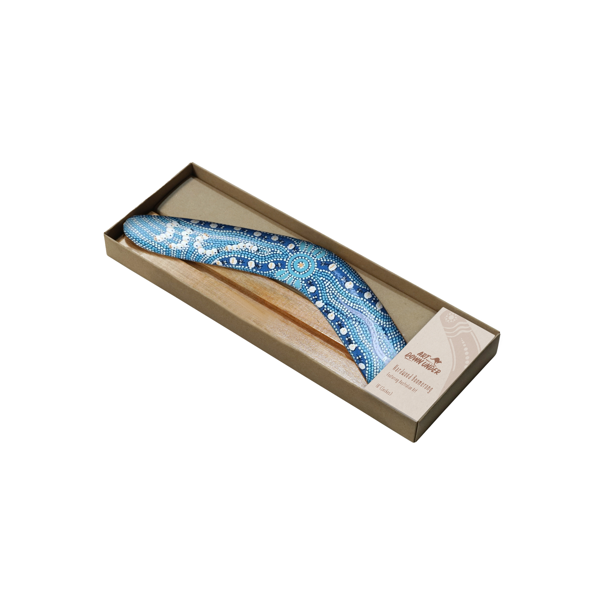 Boomerang - Bush Tucker Blue By Julie Paige