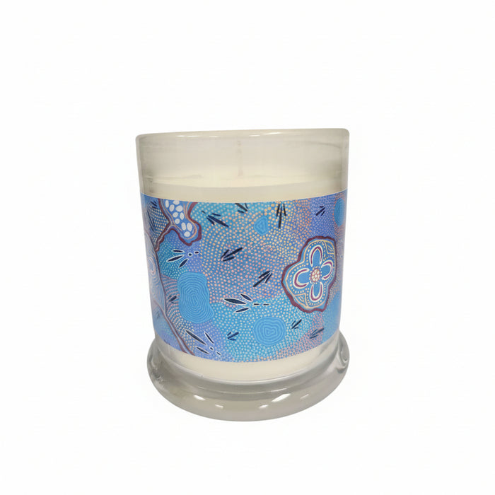 Scented Candle - Bush Tucker Gathering By Glenny Naden