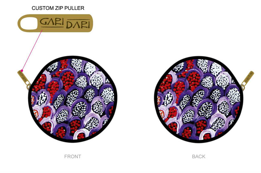 Gari Dari Design Round Coin Purse