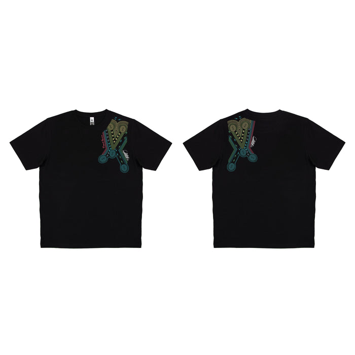 T Shirt ADULT (Black)- Tracks By Craig Everett