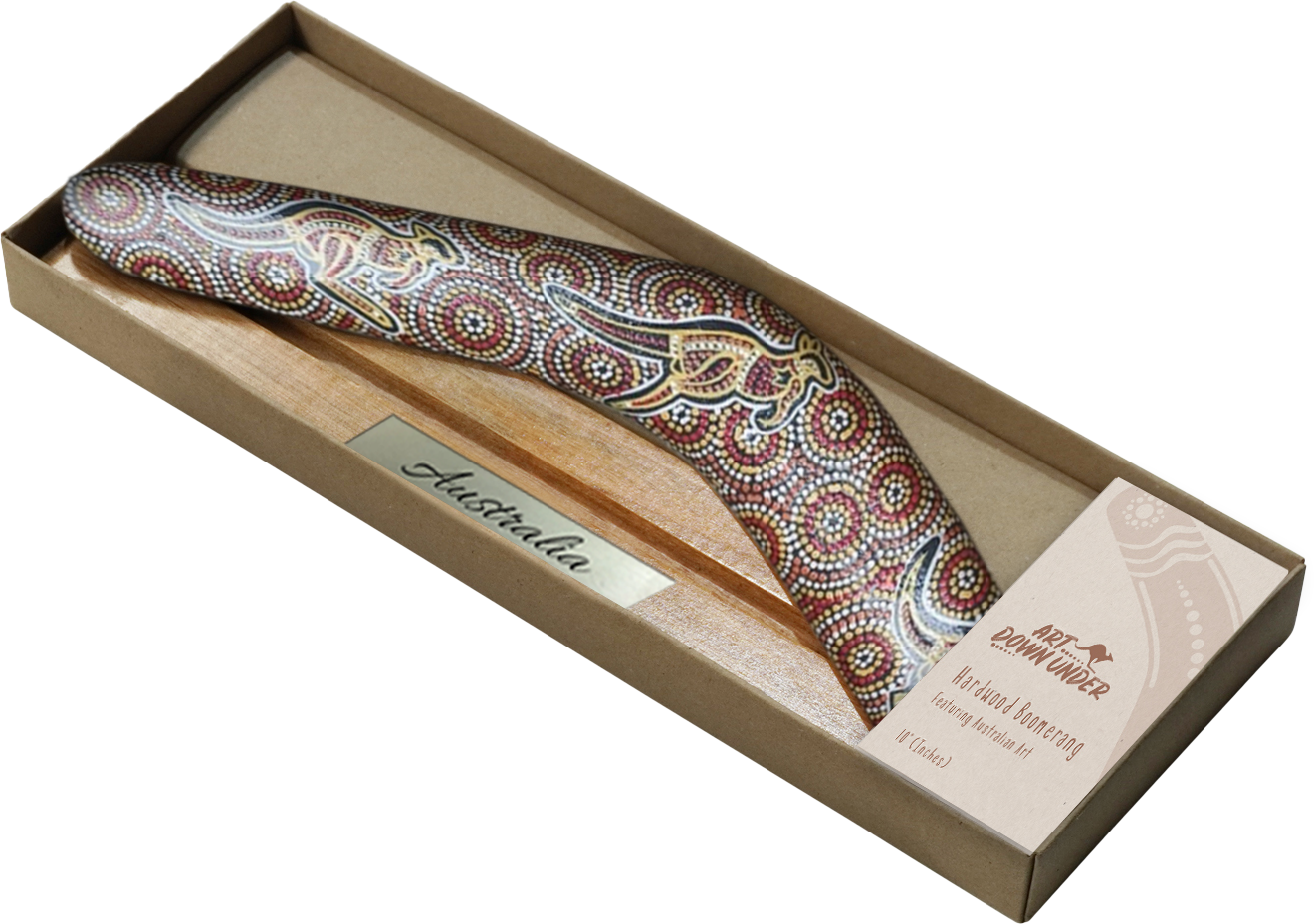 Personalised Boomerang - Desert Kangaroo