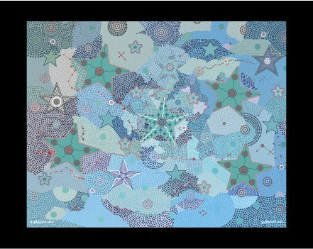 Canvas Art Print - Dreamtime Stars By Wendy & Alisha Pawley