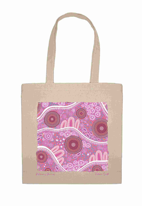 Shopping Tote Bag - Womens Journey By Debbie Scott