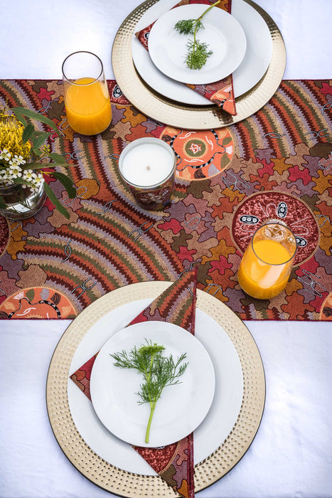 Art Down Under Aboriginal Napkins (Set of 4) - Fair Dinkum Gifts