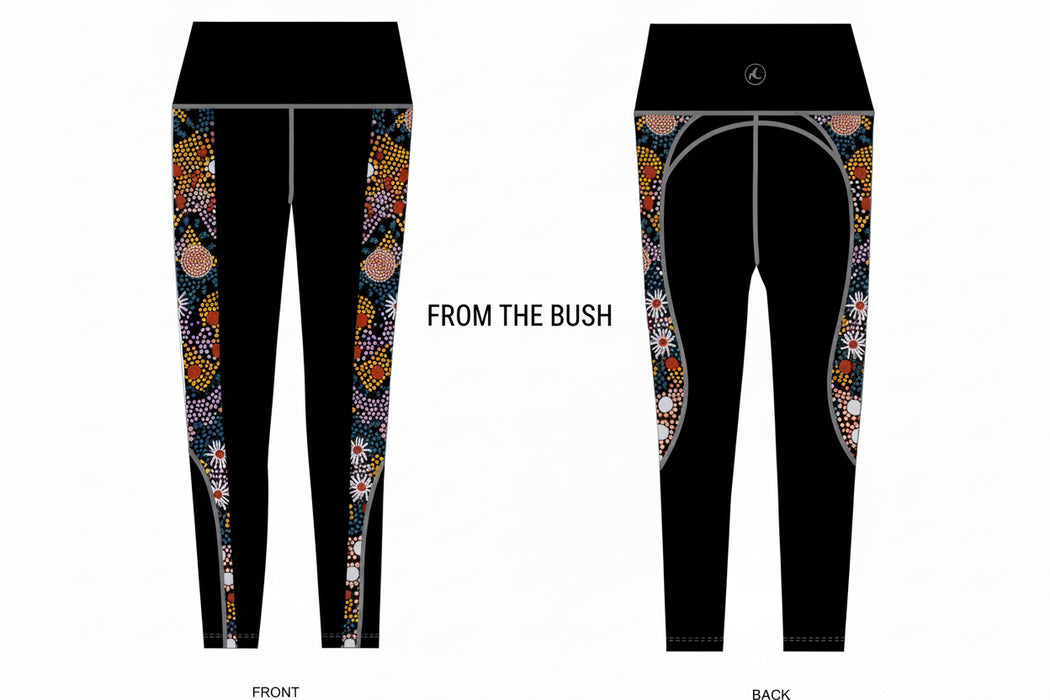 Art Down Under Panel Print Leggings