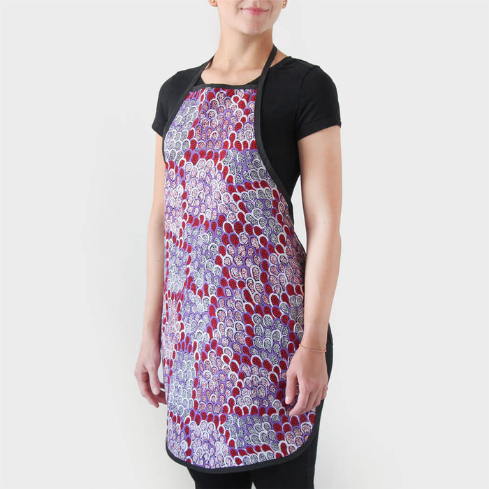 Apron Cindy Wallace Purple