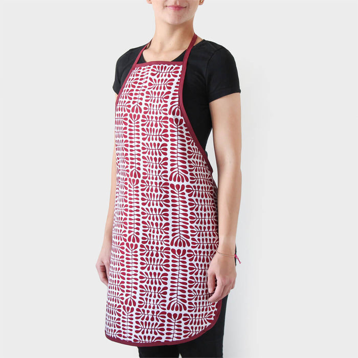 Apron Mitjili Napurrula Burgundy