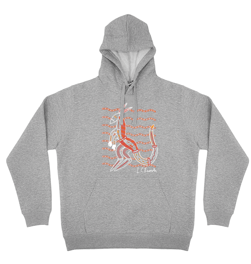Adults Cozy Hoodie - Kangaroo By Louis Enoch