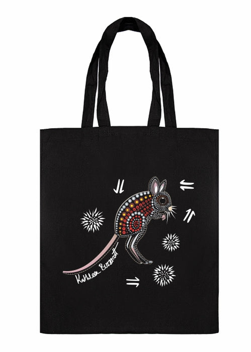 Shopping Tote Bag - Spinifex Hopping Mouse By Kathleen Buzzacott