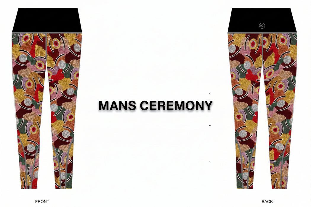 Art Down Under Full Pattern Print Leggings