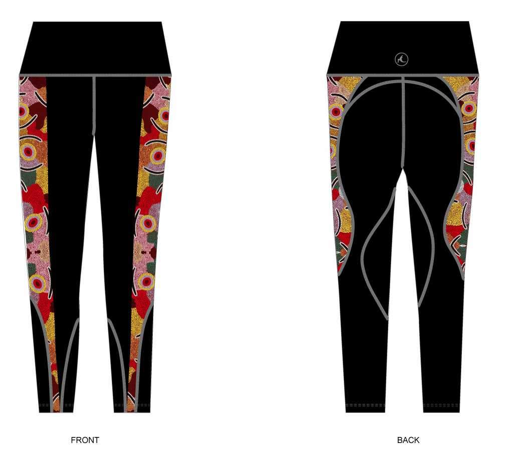 Bulurru Panel Print Leggings