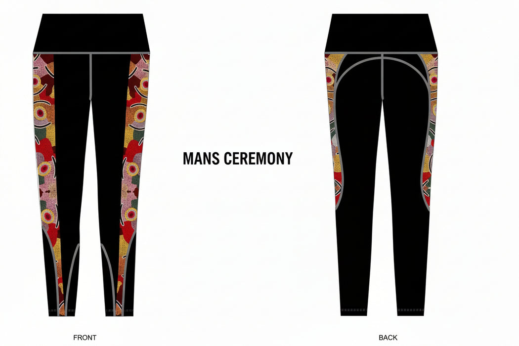 Art Down Under Panel Print Leggings