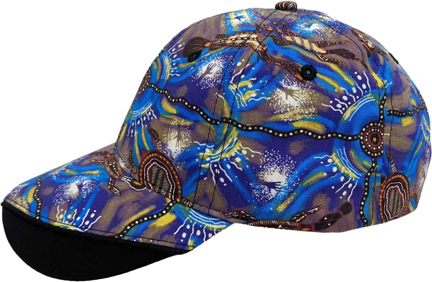 Bulurru Cotton Baseball Caps - Meeting Place Water
