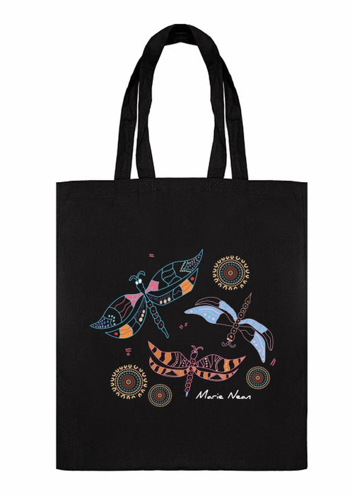 Shopping Tote Bag - Monya Bunguns (Beautiful Wings) By Marie Nean