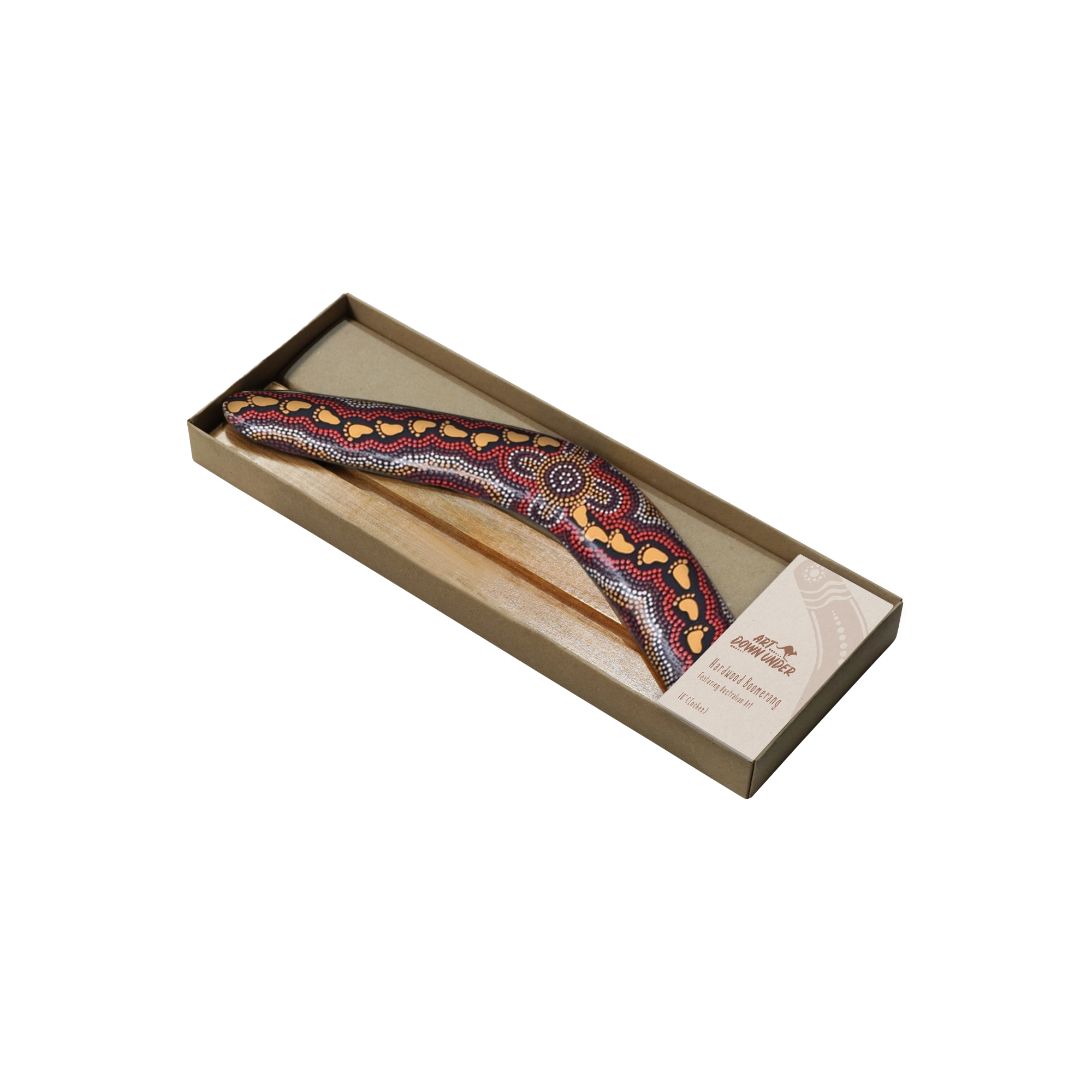 Boomerang - On Walkabout Ochre By Karen Taylor