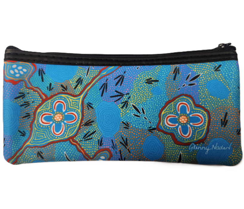 Pencil Case - Bush Tucker Gathering By Glenny Naden