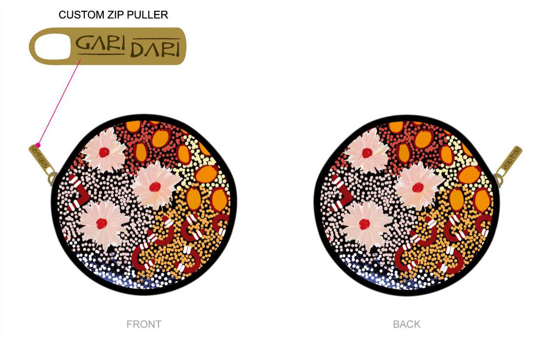 Gari Dari Design Round Coin Purse