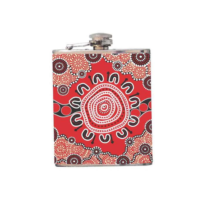 Hip Flask 180ml - The Gathering By Nina Wright