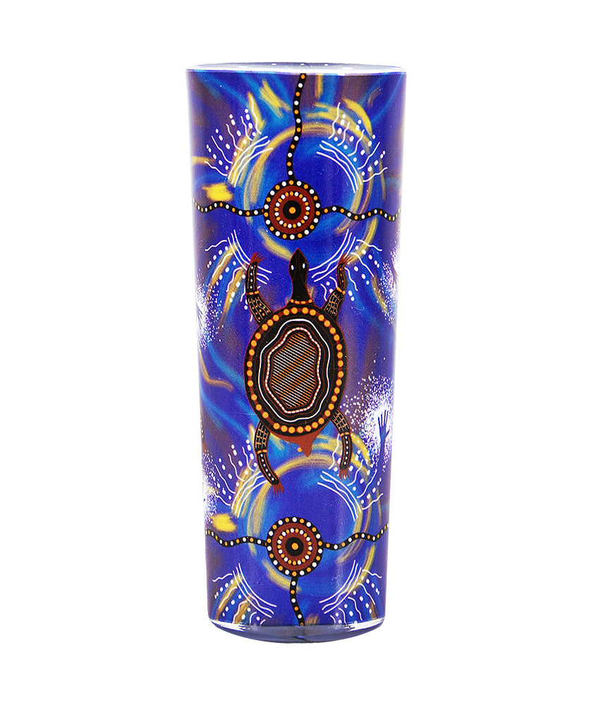 Tower Shooter Glass 53ml - Meeting Place (Water) By Louis Enoch