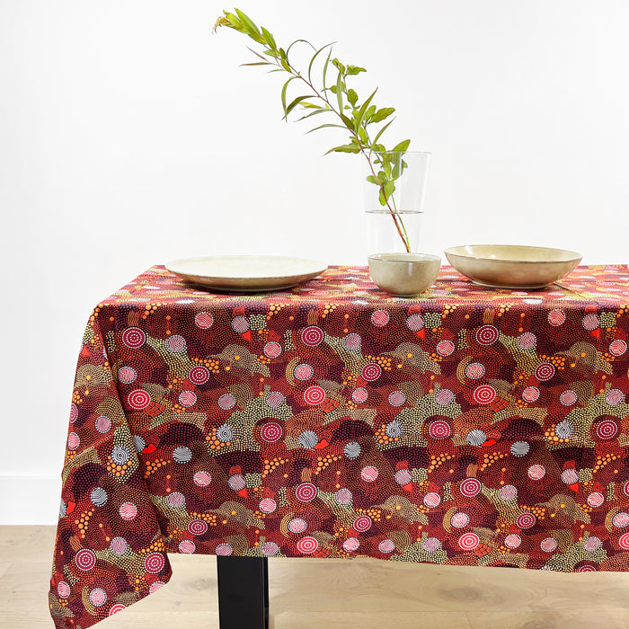 Aboriginal Square Supper Tablecloth